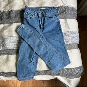 Levi’s mile high super skinny jeans